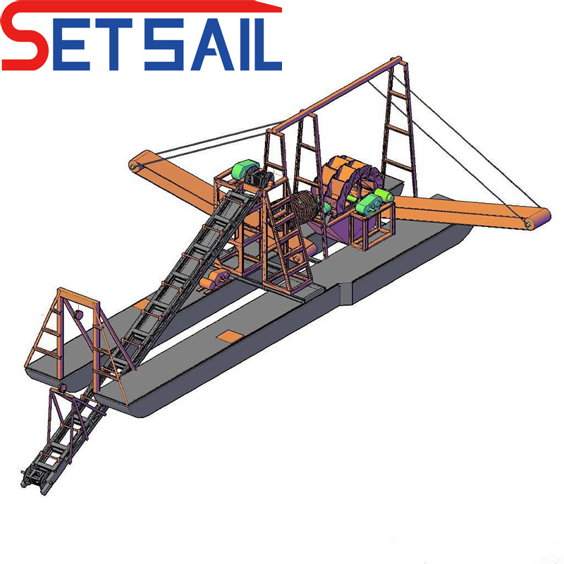 Customized Wheel Sand Washing Machine with Electric Power