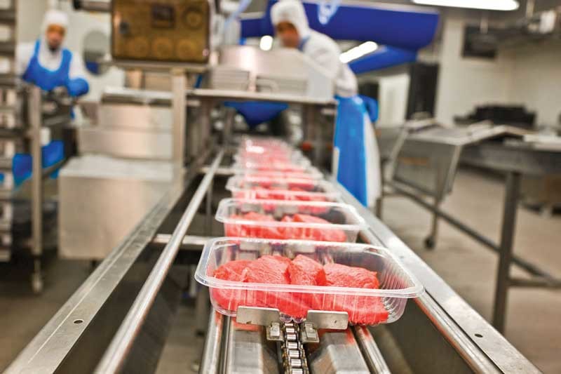 Plastic Box Compact Tray Packing Machine Food Container Sealing Machine