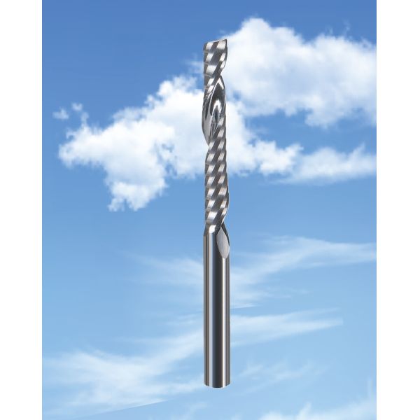 Quality AMG High Quality Solid Carbide CNC Single Flute End Mill Cutter for sale