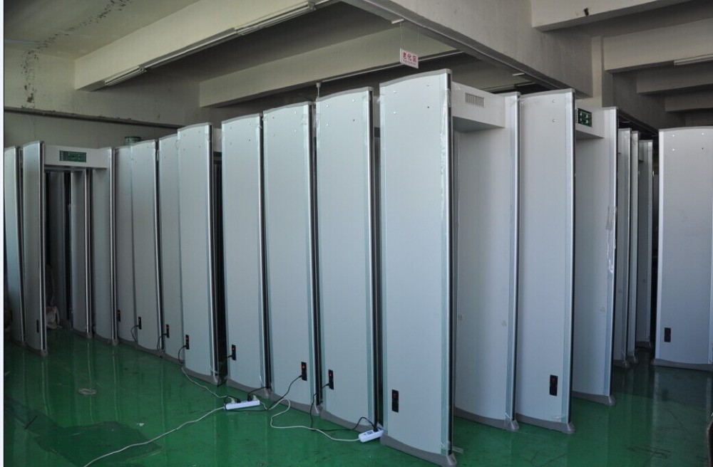 SUNLEADER XLD-G33 33 ZONES LCD display panel Security Checking Walk Through Gate Archway Metal Detectors for Hotel Airport
