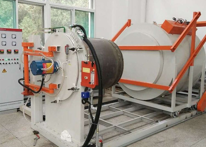 Rated Power 125KW Aluminum Brazing Furnace 380v Four Zone Heating 50Hz