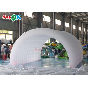Fire Proof Air Tight Event Inflatable Tunnel Tent With LED