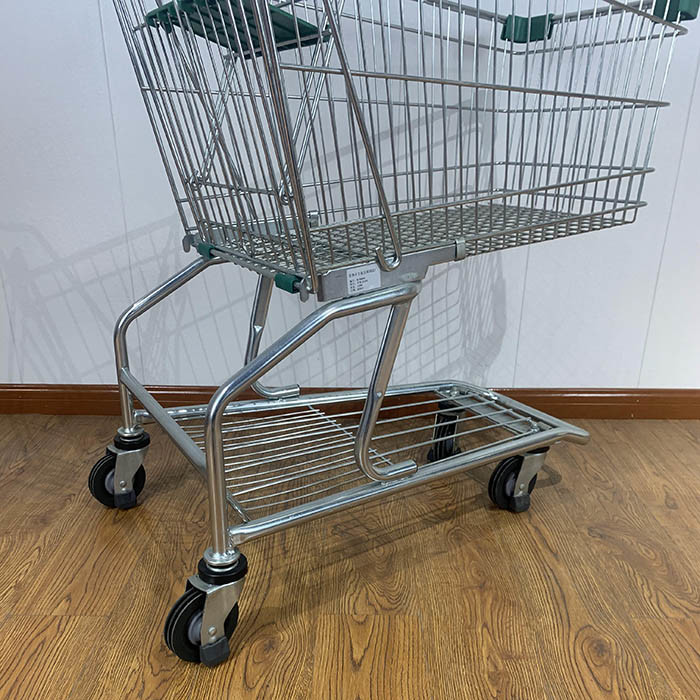 125L Retail Grocery Carts American Style Supermarket Shopping Trolley