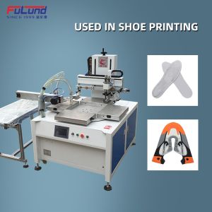 printing machine manufacture automatic turntable insole screen printing machine