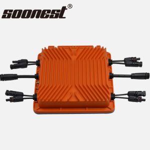 1200W Micro Grid Tie Inverter Us Pure Sine Wave Solar On Grid Eu Battery Plug And Play Solar Micro Inverter System