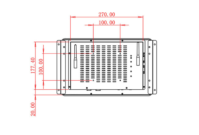 13.3-Inch Screen for Medical Devices and Factory Dashboards