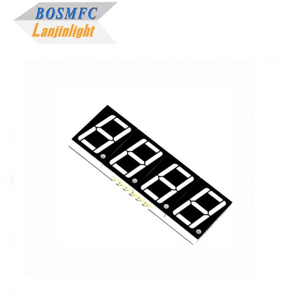 China Black face 4 Digit 7 Segment LED Display Module 0.56 Inch Practical on sale China Black face 4 Digit 7 Segment LED Display Module 0.56 Inch Practical on sale