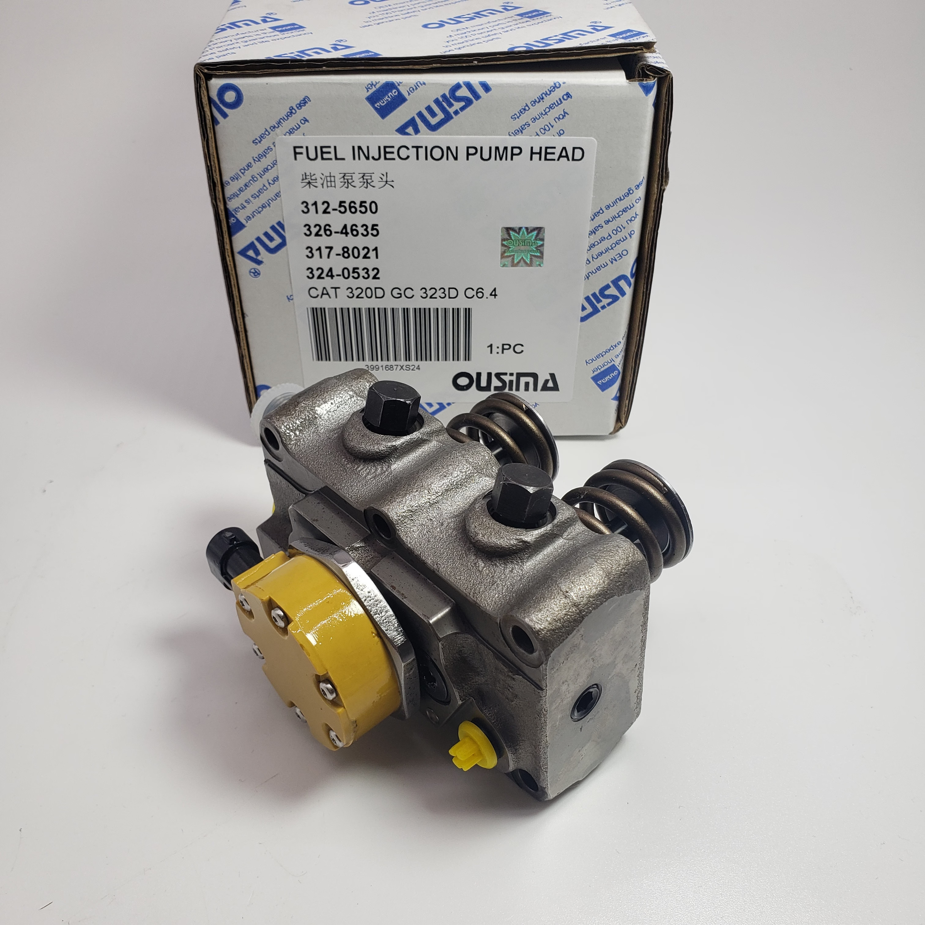 Fuel Injection Pump Head 312-5650 326-4635 317-8021 324-0532 CAT 320D GC C6.4