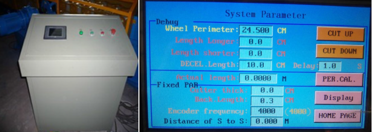 PLC control part