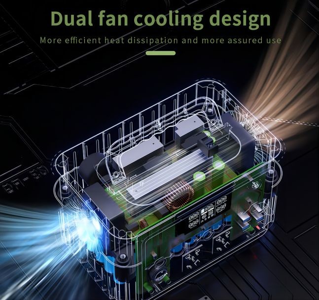 50/60HZ Camping Outdoor Portable Power Station Battery Generator Multipurpose