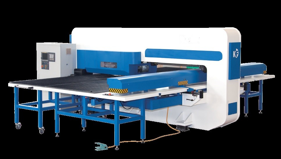 32 Working Station CNC Servo Drive Turret Punch Press 250KN