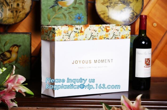 Cheap Customized Pink Printed Paper Shopping Bag For Clothing and Gift,Recycled Luxury Paper Bags & Retail Carrier Bags