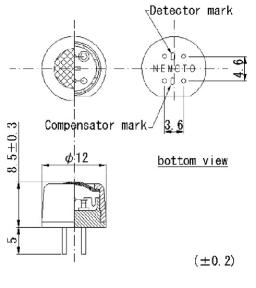 NAP-50A Small Volume And Low Power Consumption Gas Sensor Is Used For Gas Detection