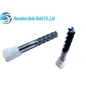 High Hardness CNC End Mill Cutter High Speed Mold Machining Standard / Non