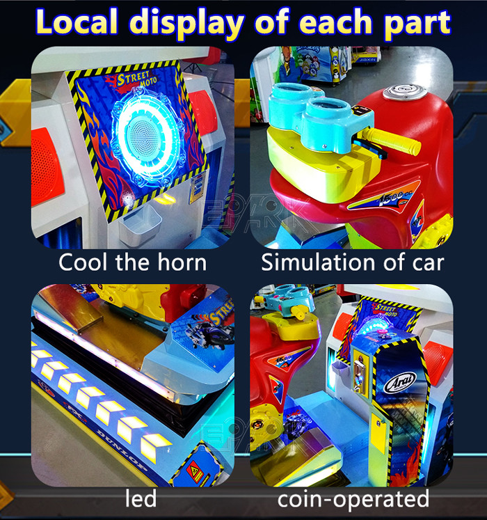 Adult Motorcycle Simulator Racing Car Arcade Machine for Amusement Park