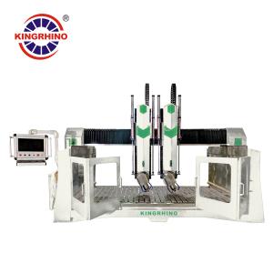  11KW Automated Stone Carving Equipment With Automatic Automation Manufactures