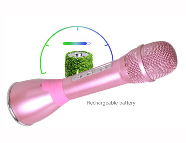 1000mAh Bluetooth KTV Microphone Karaoke Player For Phones Tablets PC