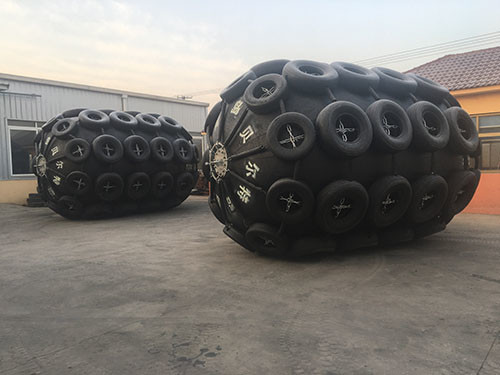 BV Inflatable Mooring Buoy Rubber Fender For Ship Protection