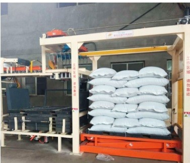 Stacking Blister Packing Machine 100kg Automatic Bottom Platform Lifting
