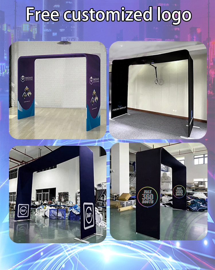 Top Photo Booth Machine Overhead 360 Spinner Photo Booth For Business Event