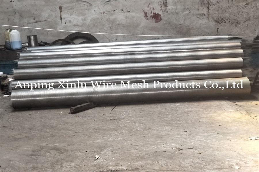 Heat Resistant Wire Wrapped Screens SS304 100mm - 6000mm Length Well Water Supply Pipe