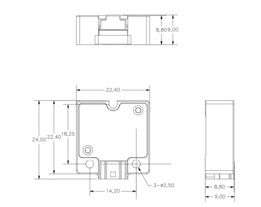 MEMS Technology IMU Accelerometer Gyro with High Reliability and Strong Adaptability