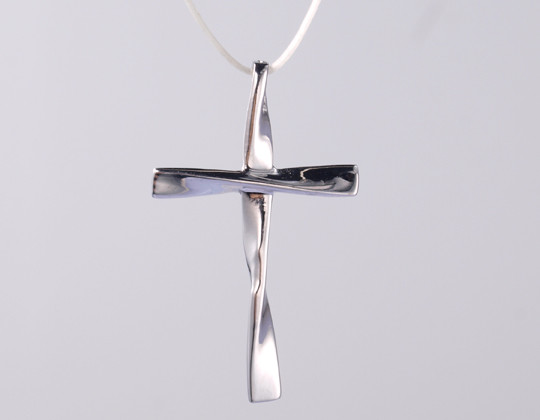 925 Sterling Silver Cross Pendant With Religious Design Charms For Jewelry Cross Pendant Jewelry Collection