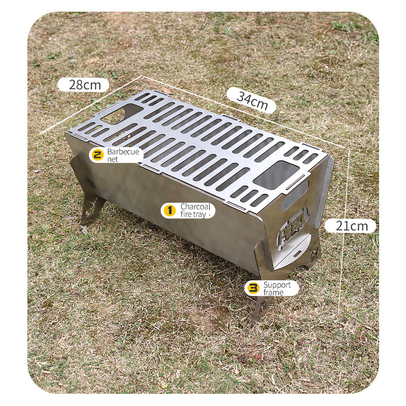 Portable Camping Grill Stove BBQ