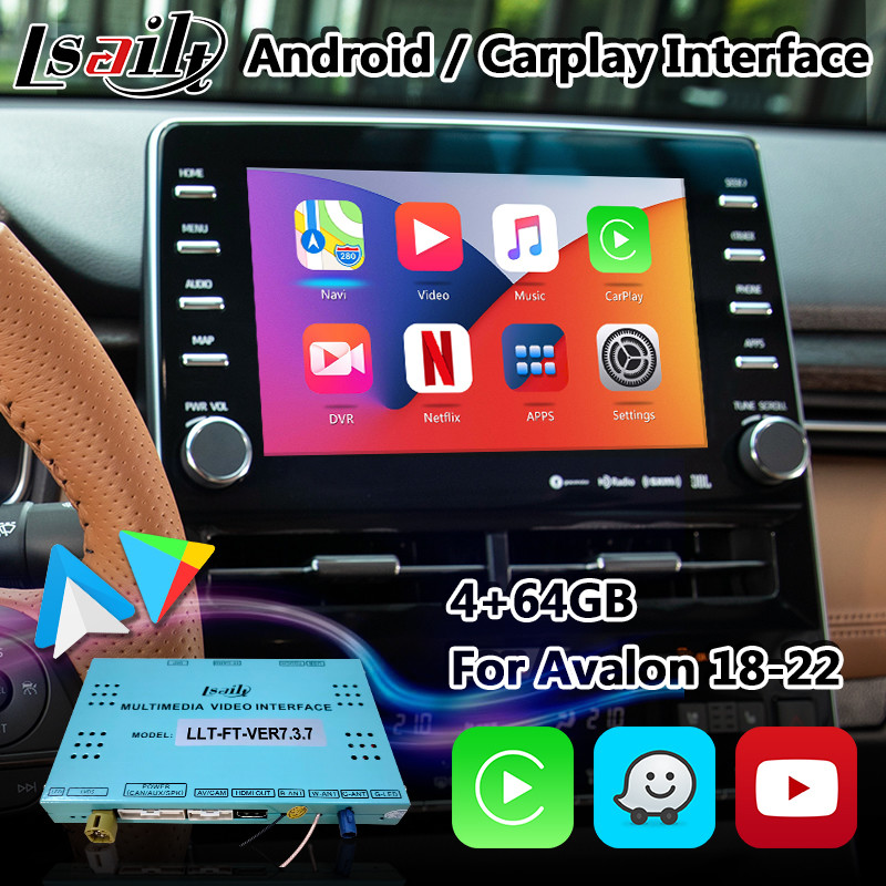 Toyota Car Navigation Box , Android Carplay Interface for Avalon Majesty Yaris Alphard Corolla