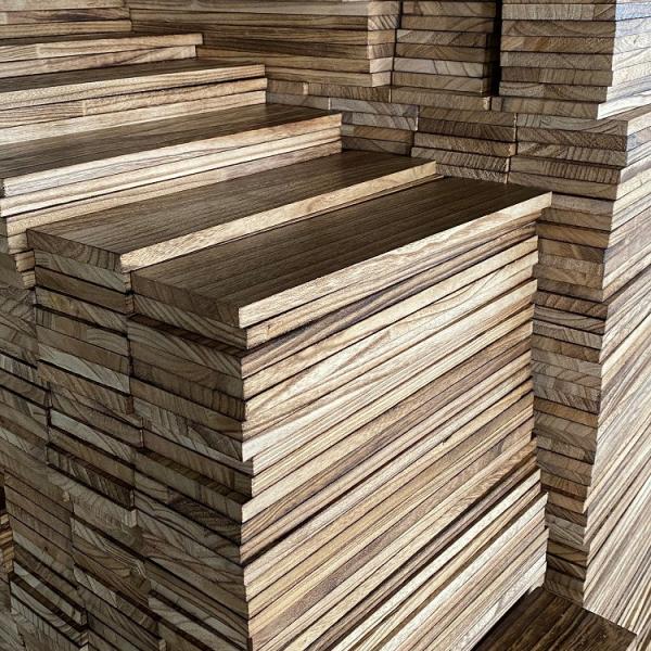 Vintage Burned Paulownia Boards for Floating Wood Shelves Project Solution