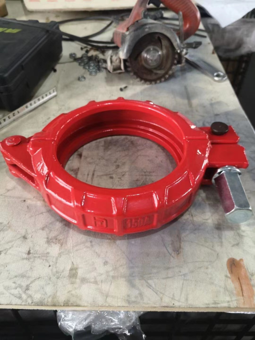 Precision Forged Pipe Clamp Different Models Heavy Duty Cast Iron PM Sany Zoomlion Concrete Pump Truck Spare Parts