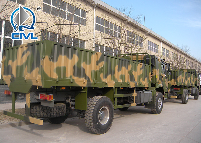 SINOTRUK Heavy Cargo Trucks 4X4 ALL WHEEL DRIVE CARGO TRUCK 290 hp EUROII/III