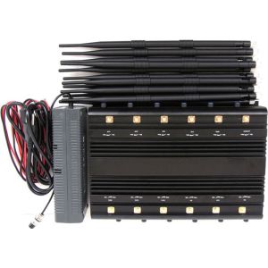 High Power Signal Jamming Device 12 Antennas 60 Watts Long Working Time