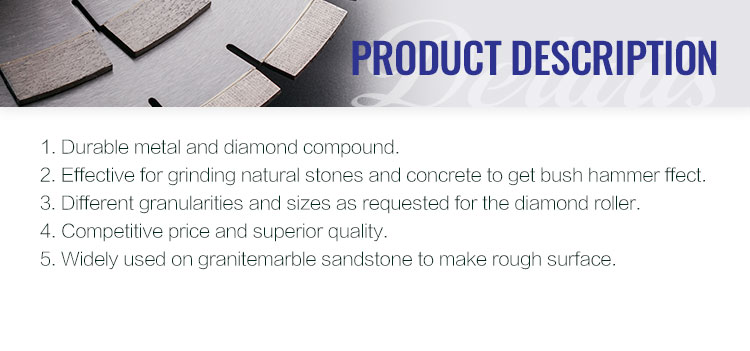 Cartridge Rolls for Wet/dry Working on Granite Marble Stone Slab and Concrete Floor