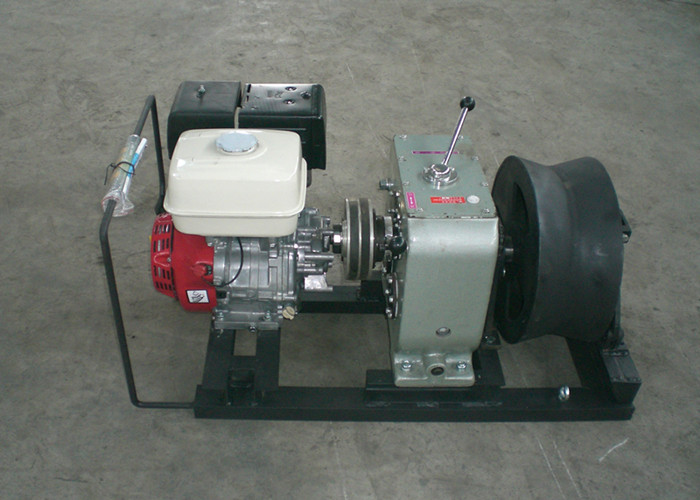 Cable Winch Puller 5 Ton Gas Engine Powered Winch with Honda GX390 13HP