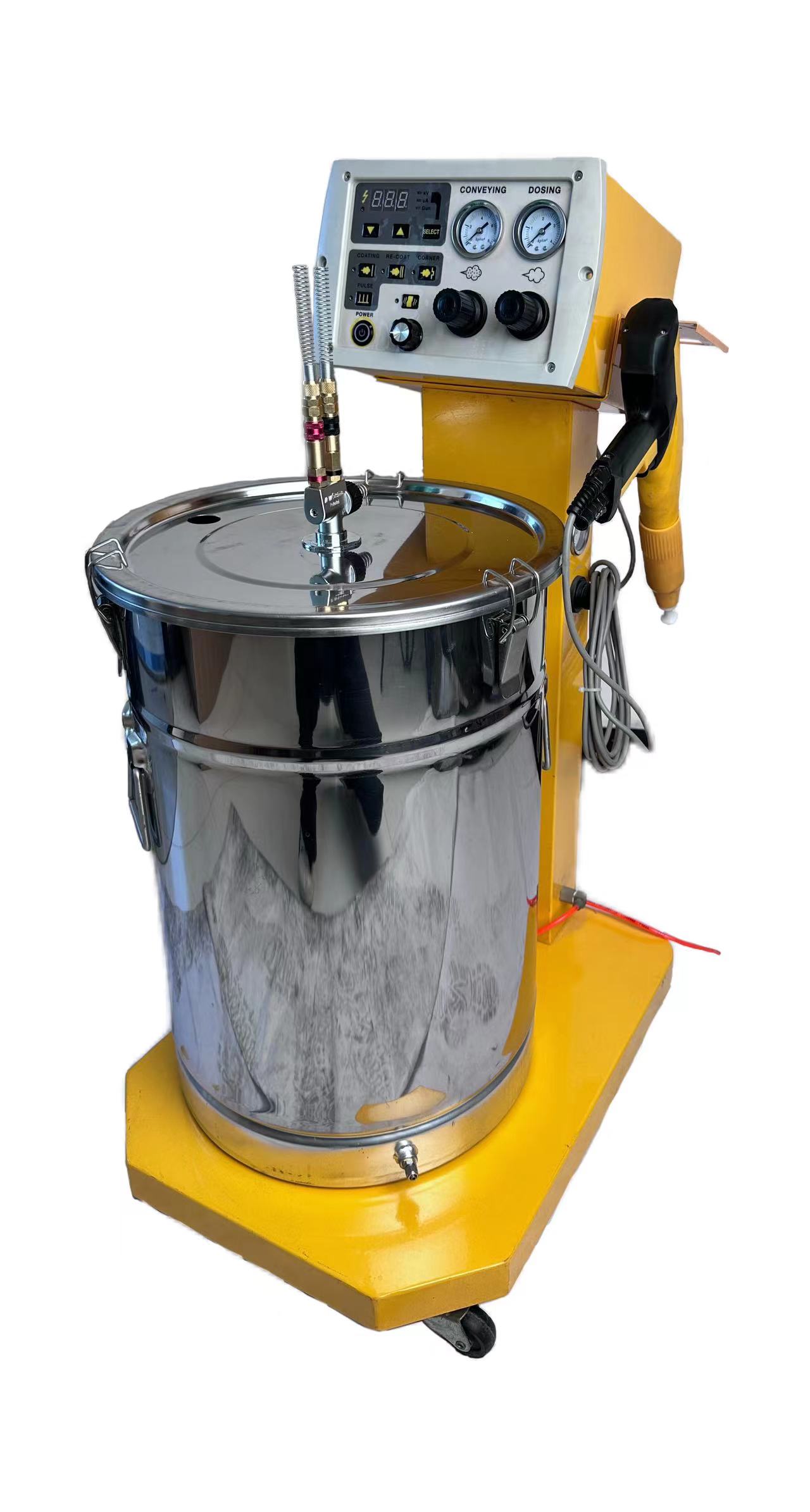 HXC-KI Professional Metal Surface Coating Machine With Roller for Manufacturing Plant