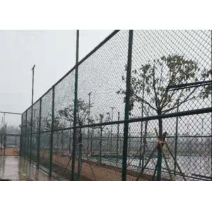 Galvanized Security Wire Mesh 40x40mm Diamond Chain Link Fence