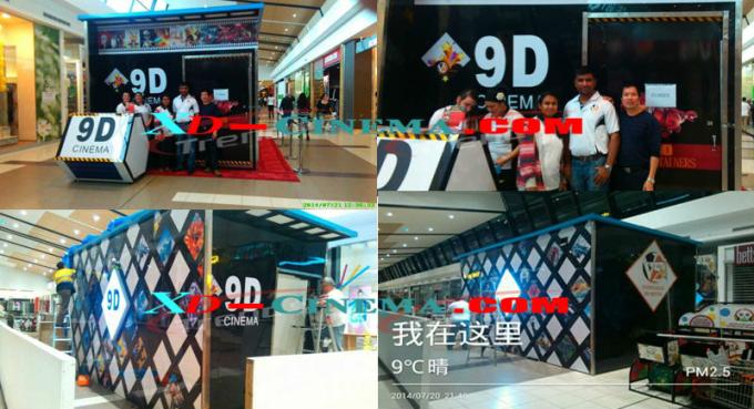 6 Setas 7D Simulator Cinema 70 PCS 5D Movies Amusement Park Gun Shooting