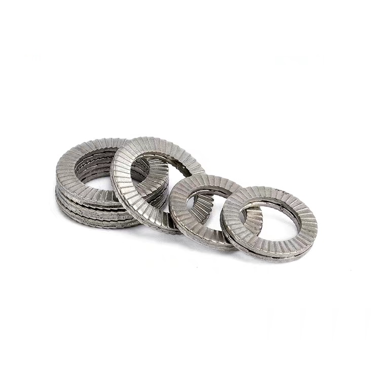 Double Layered Self Locking Washer DIN25201 For Shock Absorbers