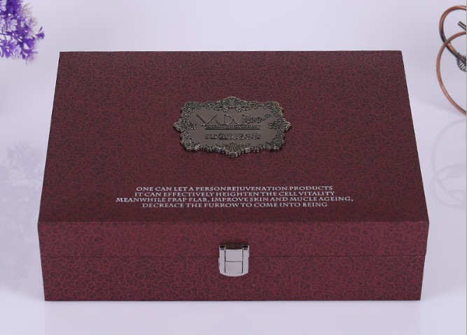 Manufacturers make customized flip carton gift box, cosmetics craft carton packaging, gift jewelry box can printed logo