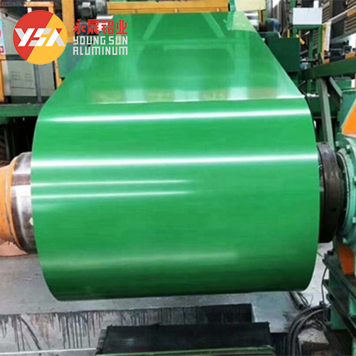 1060 1050 1100 Pvc Prepainted Coating Color Aluminum Sheet Color Coated Coil For Gutter