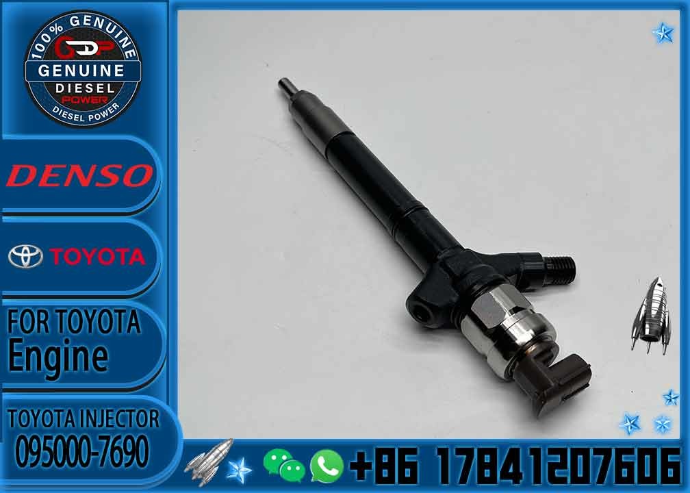 injector nozzle 23670-0R050 23670-09270 injector for Toyota 1AD-FTV 2AD-FTV common rail injector 095000-6680 095000-7690