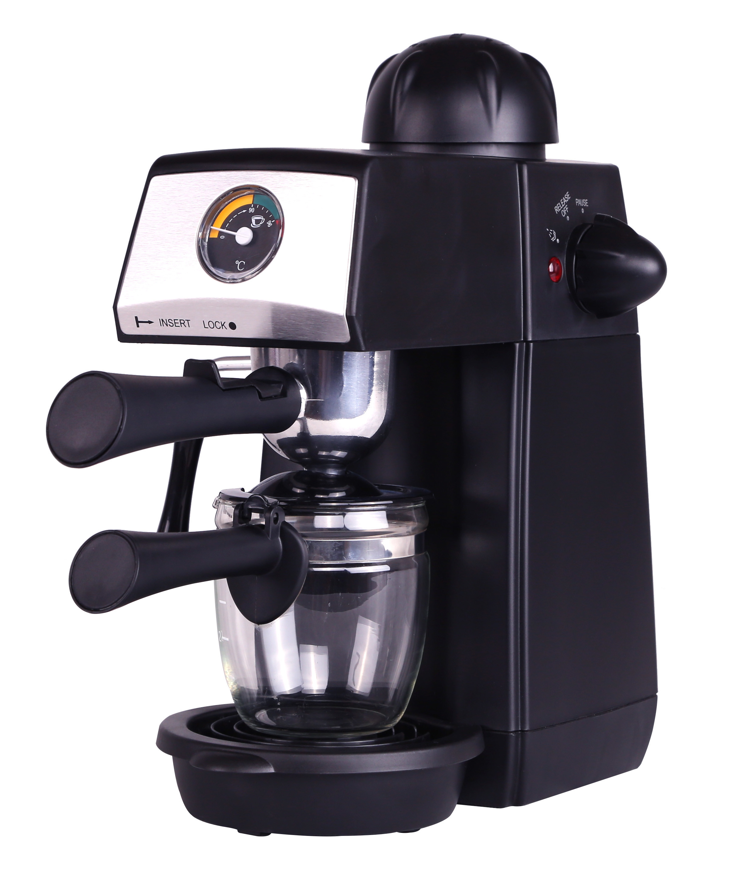 1.6kg Steam Espresso Machine 3.5 Bar 4 Cup Espresso Maker