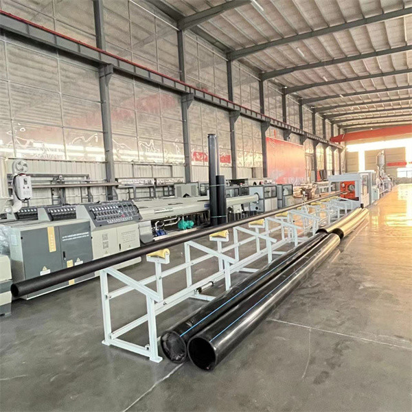 Custom Plastic Pipe Machine Energy Saving PE Pipe Production Line ISO Approved