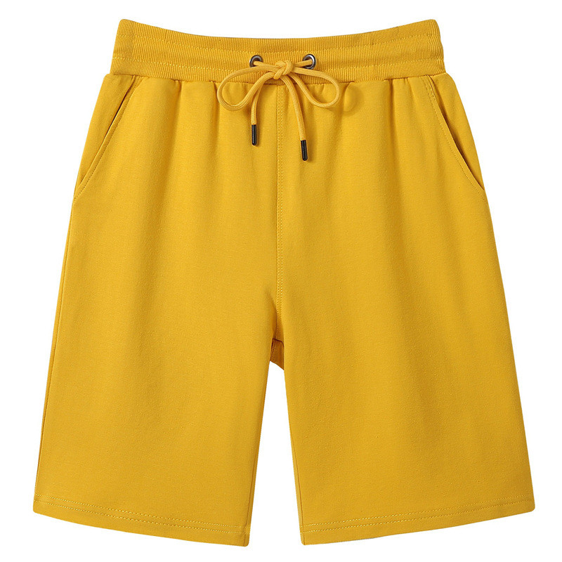 Spring Breathable Cotton Gym Shorts Basketball Knitted Lounge Shorts