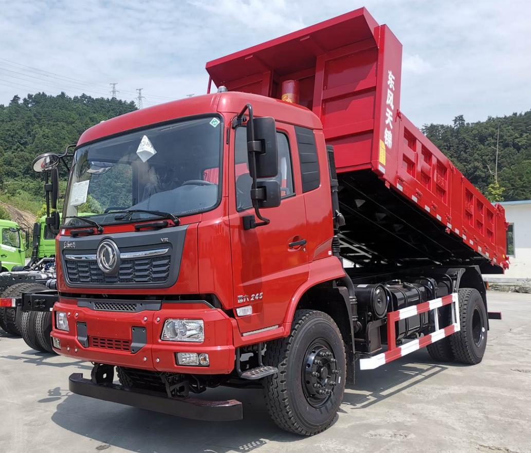 4X2 Small Shacman Tipper Truck 10 Tons Euro 2 8 Wheeler Dumper Truck