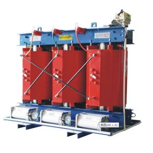 Red Single/ three phase dry Type Transformer 11kv 20kv Power Distribution