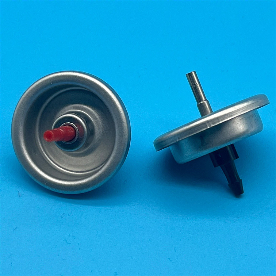 Precision Aerosol Valve for Lighter Gas Refills Tinplate Gas Valve for Lighter Gas