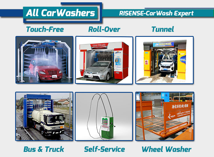 Touchless Car Washing Machine HP 231 Machine Dimension L*W*H 7600*3315*3100
