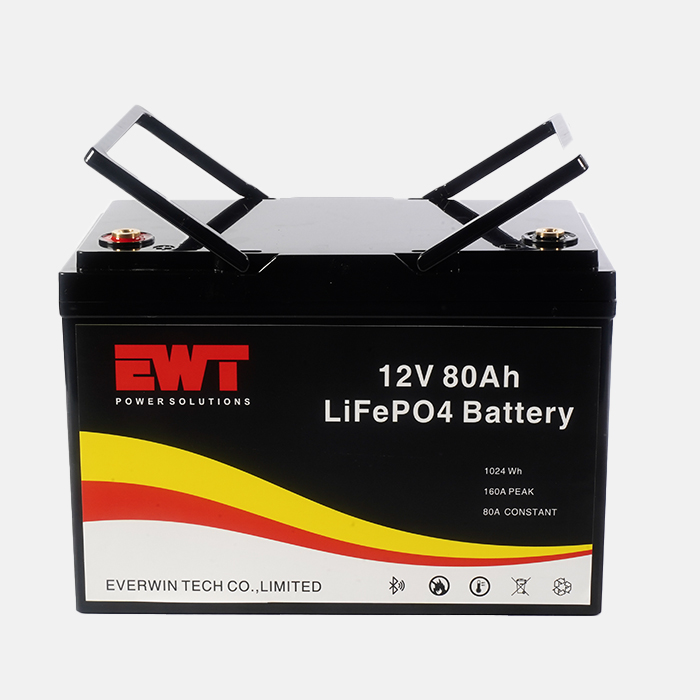 Energy Storage 12V IFR32700 Lithium Ion LFP Battery Pack 12.8V 80Ah Lithium Iron Phosphate Battery for Outdoor Camping